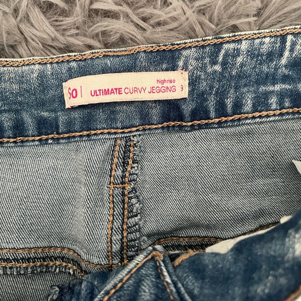 SO ultimate curvy jegging size 9